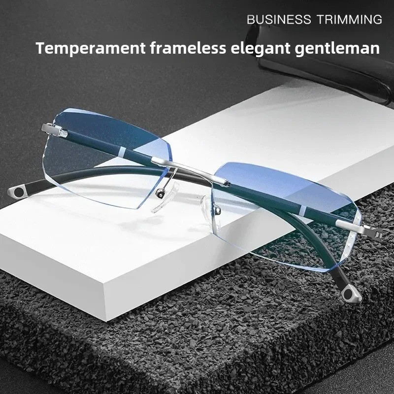 Clarity Blue Glasses Automatic Adjustment Eye Glass Reading Strain Screen Gaming
