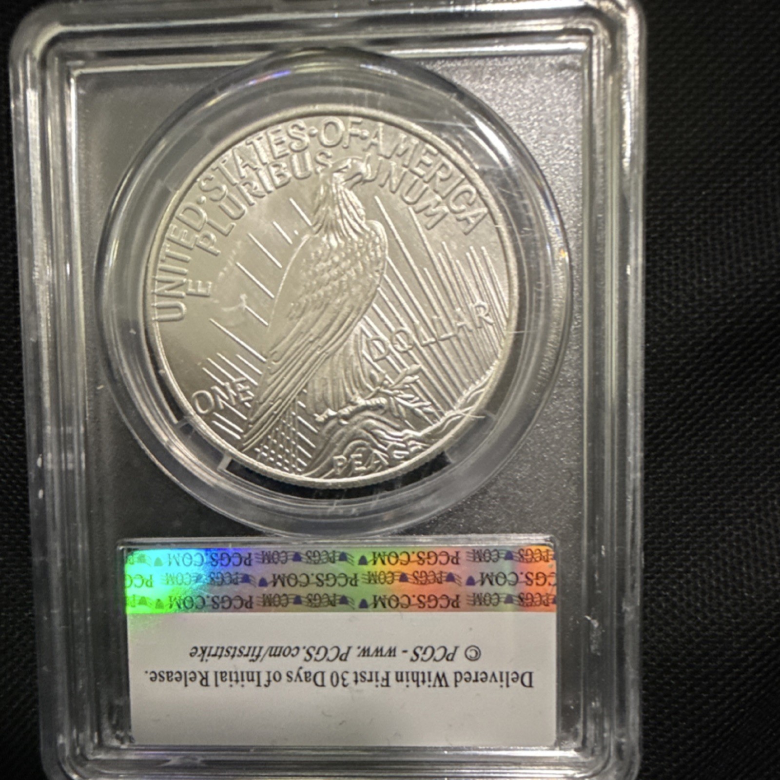 PCGS 2025 Gem Uncirculated $1 Peace Dollar First Strike Commemorative