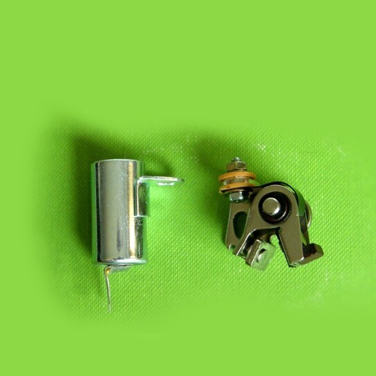 1969-88 Kawasaki Condenser & Contact Points Kit tune up kd100 ke100 ke125 kd125