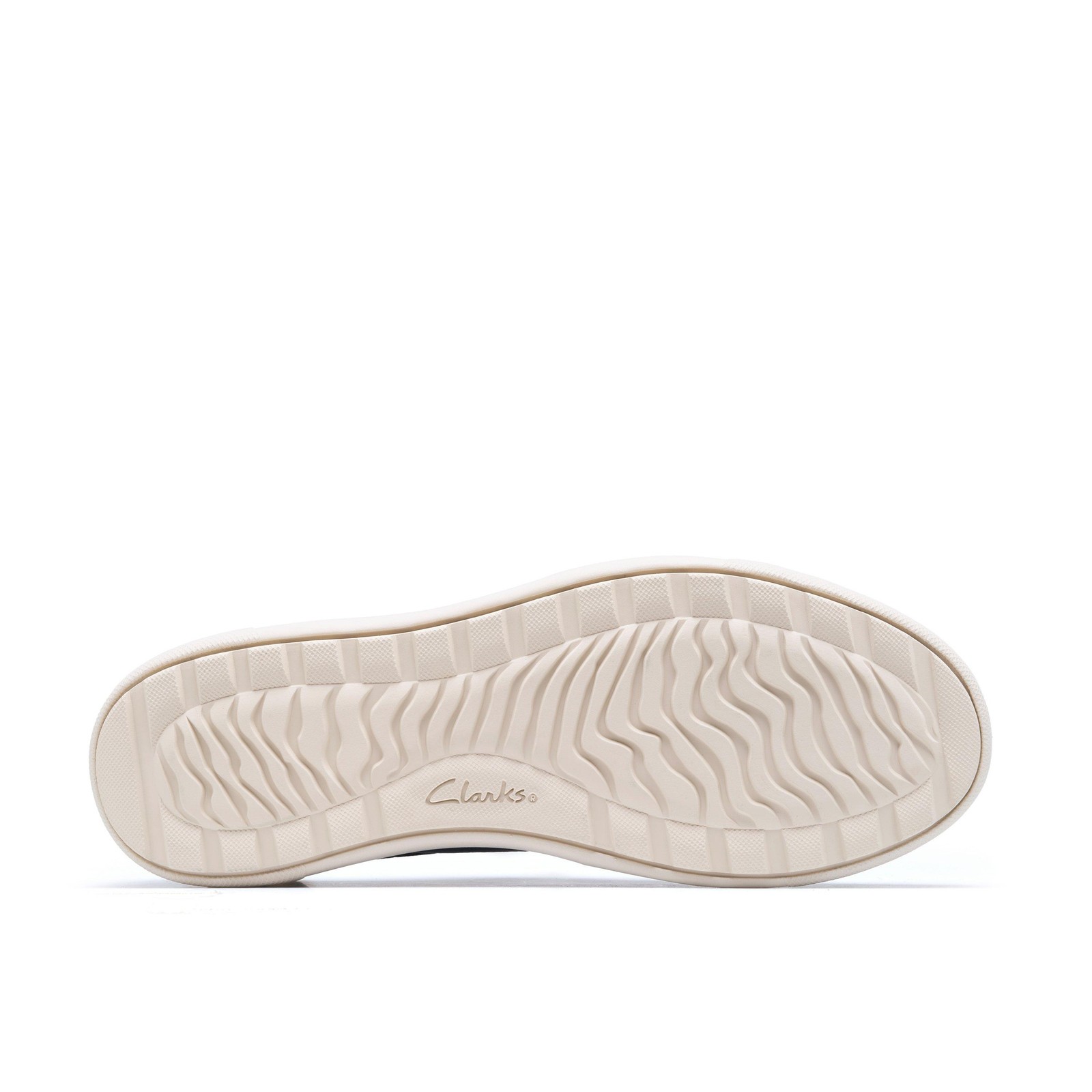 Clarks Mens Mapstone Tie Green Leather Casual Shoes