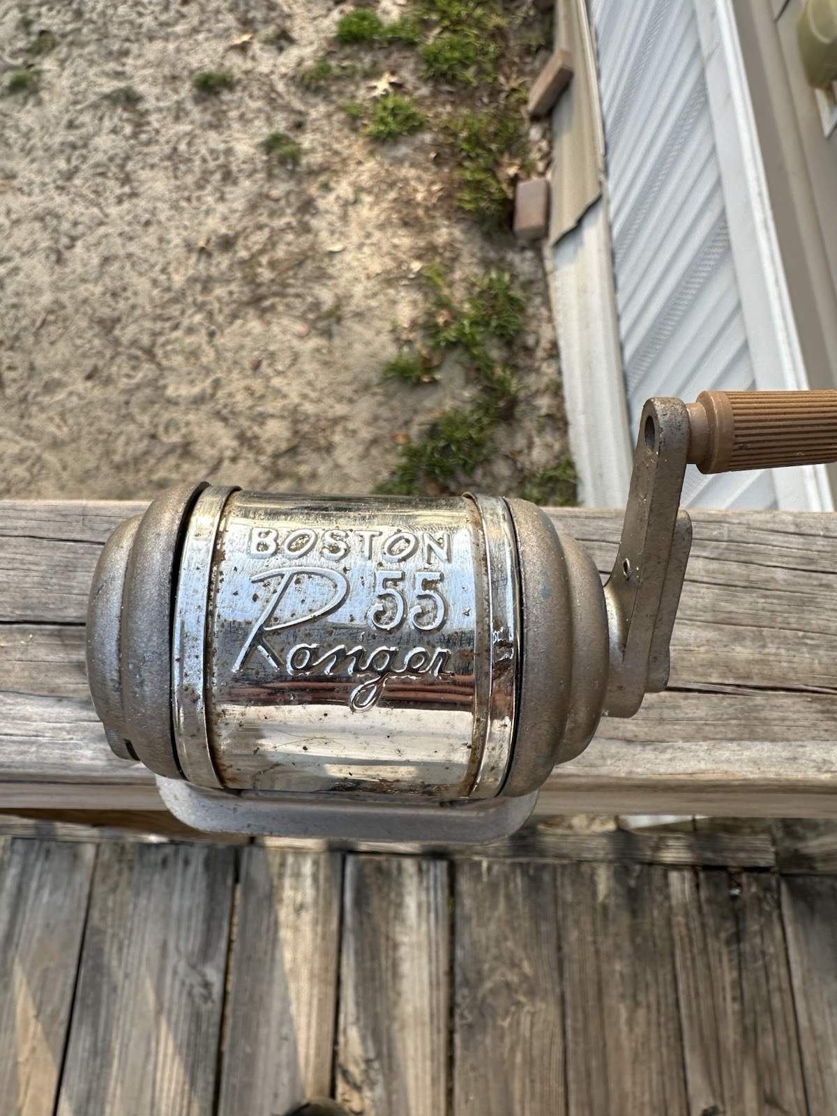 Vintage Boston Ranger 55 Pencil Sharpener 6 Hole 3 Points Mid-century