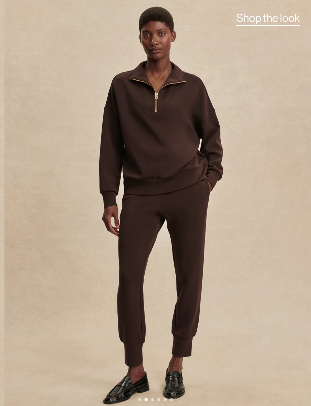 Varley Hawley Half-Zip Sweat - CHOOSE SIZE - CHOOSE COLOR - BRAND NEW