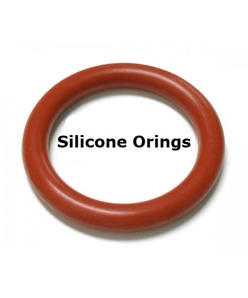 Silicone o-rings Size 007  Price for 100 pcs
