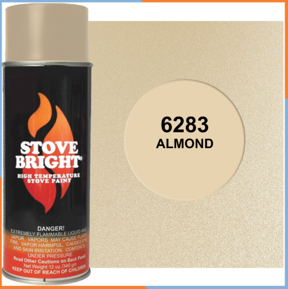 Stove Bright High Temperature Stove, Chimney & Fireplace Paint 12oz. Aerosol Can