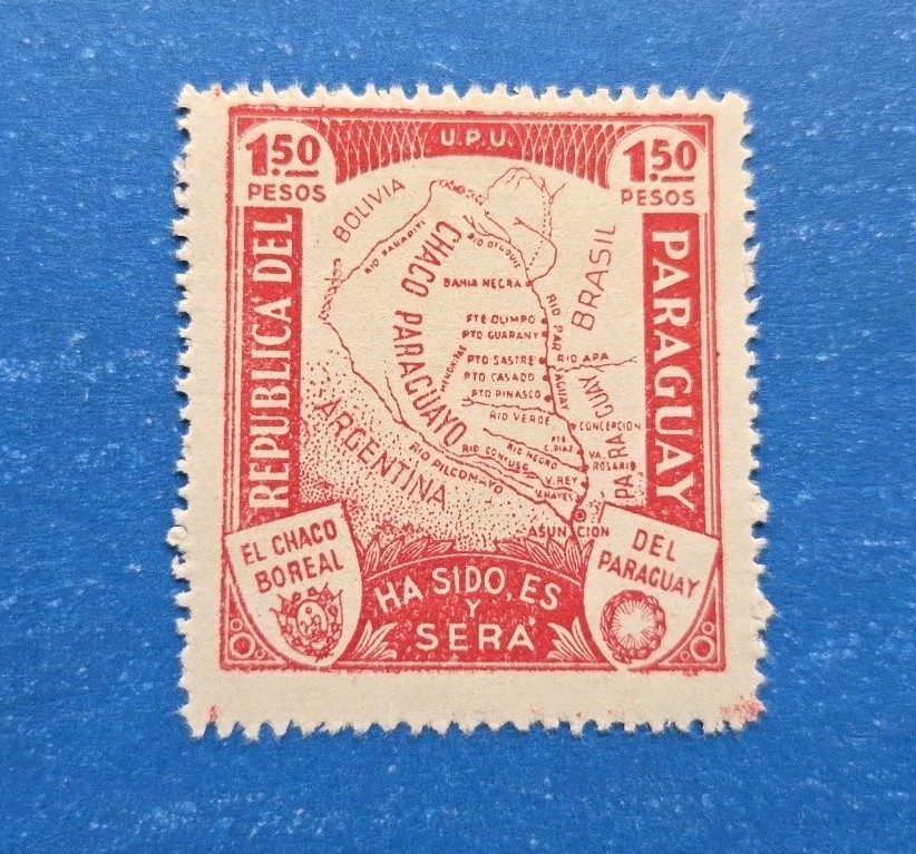 Paraguay Stamp, Scott 324 MLH