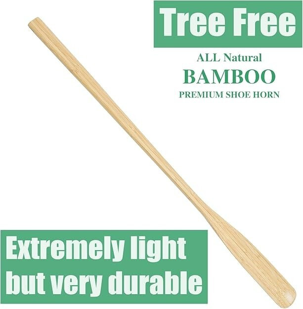 Bamboo Wooden Shoe Horn, Wood Shoe Horn, Solid Shoe Helper, Wooden ShoeHorn