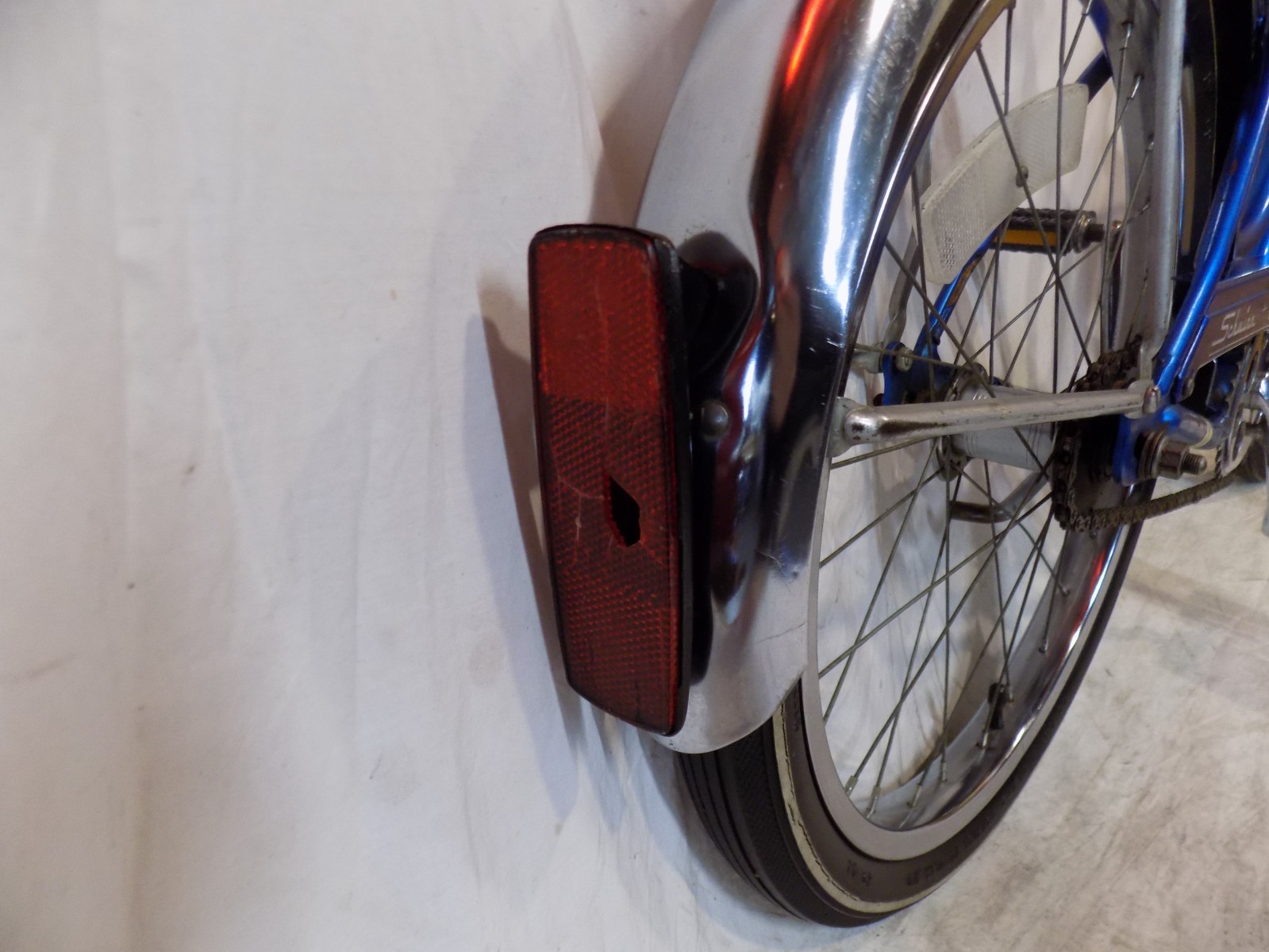 1977 SCHWINN BANTAM 20" STINGRAY MUSCLE BIKE S7 BLUE HOLLYWOOD SUPERIOR TIRES S7