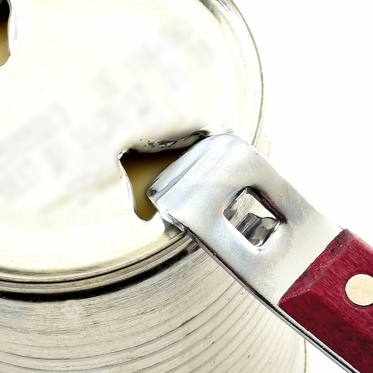 Norpro 2 PACK Heavy Duty Wood Handle Soda Pop Beer Can Punch / Bottle Opener