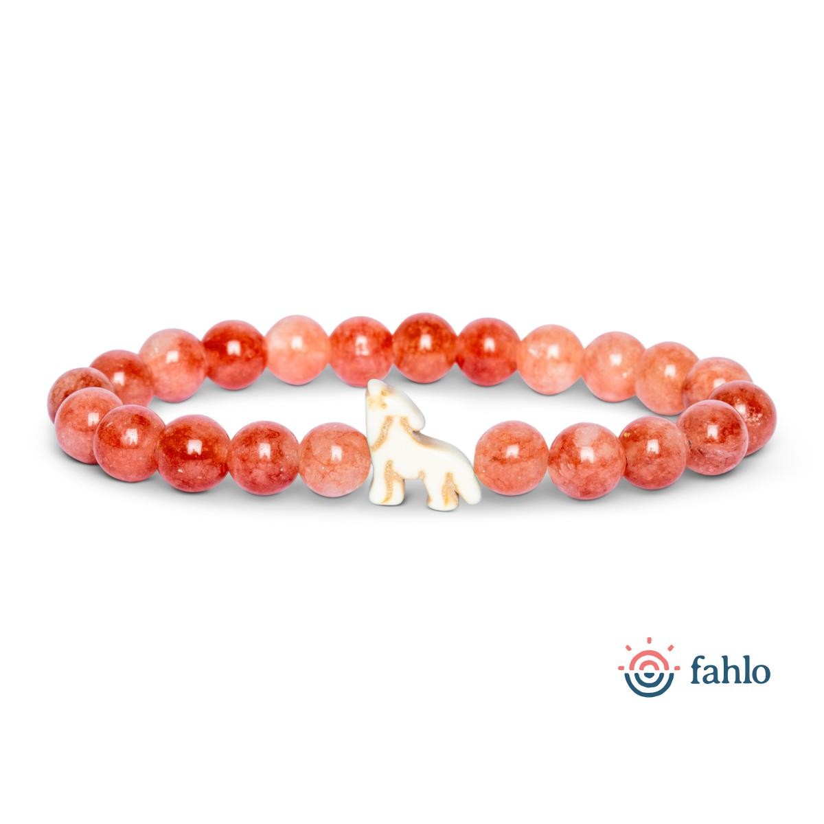 Fahlo Scout Wolf Sunset Bracelet New with Tags Free Shipping
