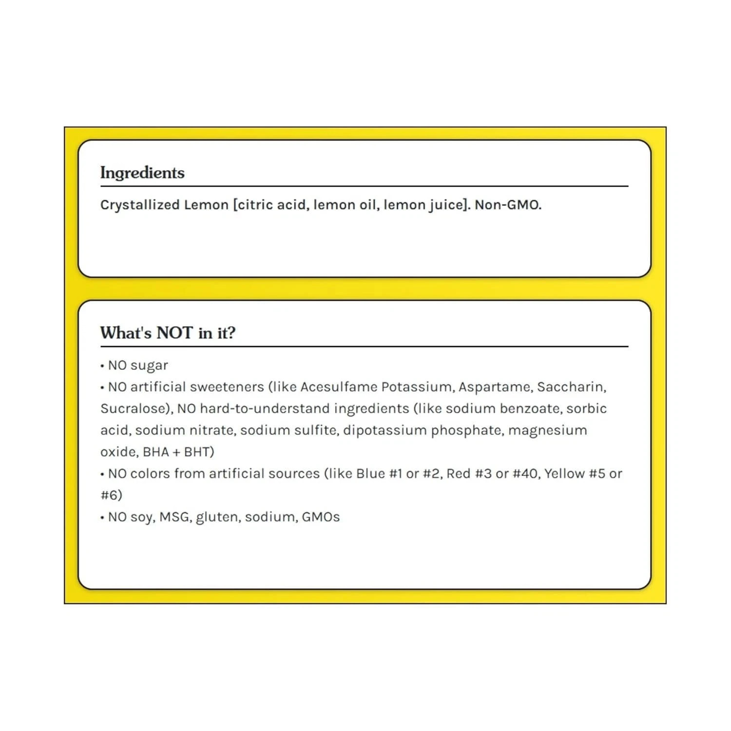 True Lemon 500ct sugar-free 0-calorie lemon water enhancer packets