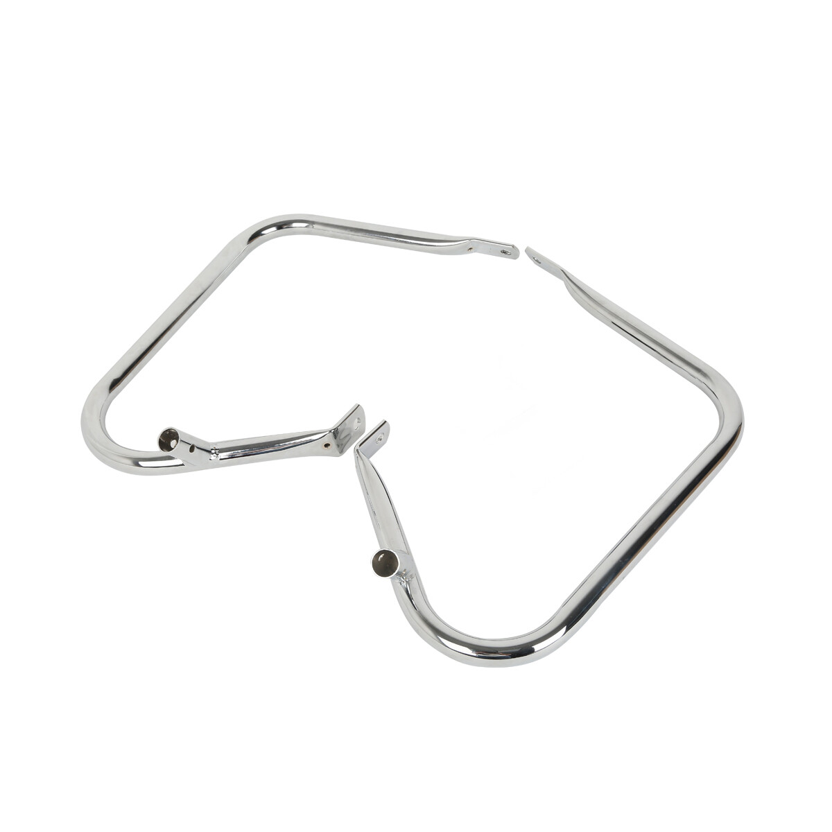 Chrome Hard Saddlebag Guards Bracket Fit For Harley Electra Road Glide 1997-2013