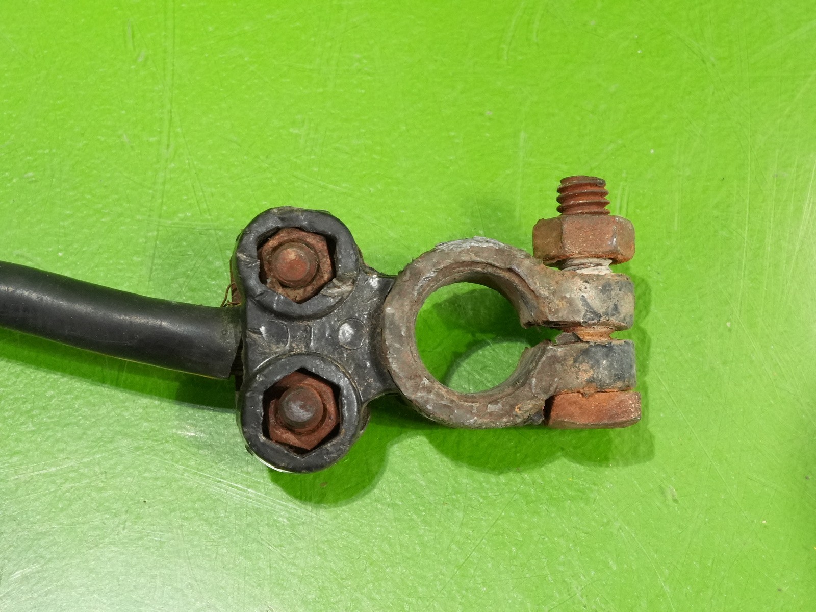 88-91 CRX OEM negative battery starter cable wire terminal