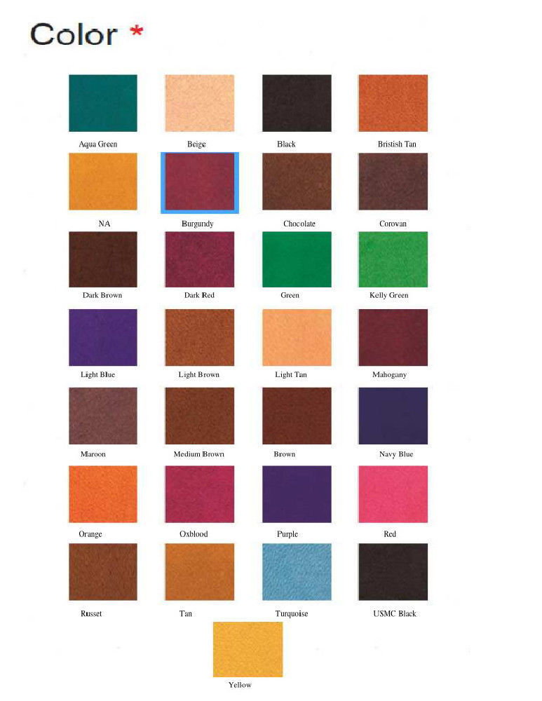 Fiebing's Leather Dye w/ Applicator - ALL COLORS- 4 OZ |Not for CA Customers|