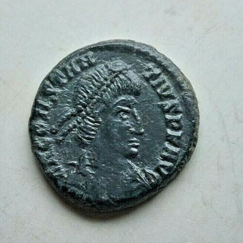 Ancient Roman Bronze Coin (High Grade) + 100 yr. Old U.S. Penny, Bonus!