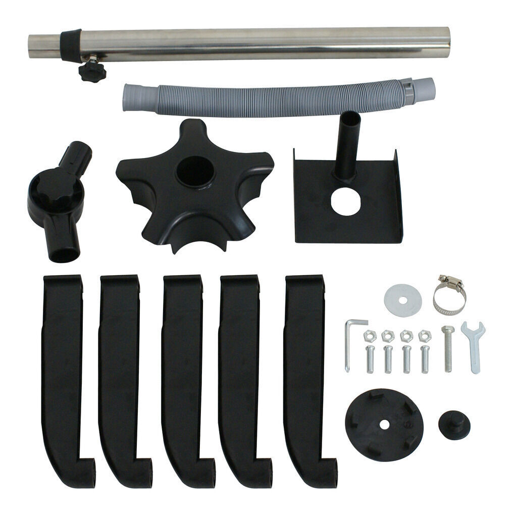 Portable Shampoo Bowl Height Adjustable Hair Wash Sink w/ Drain Hose for Salon