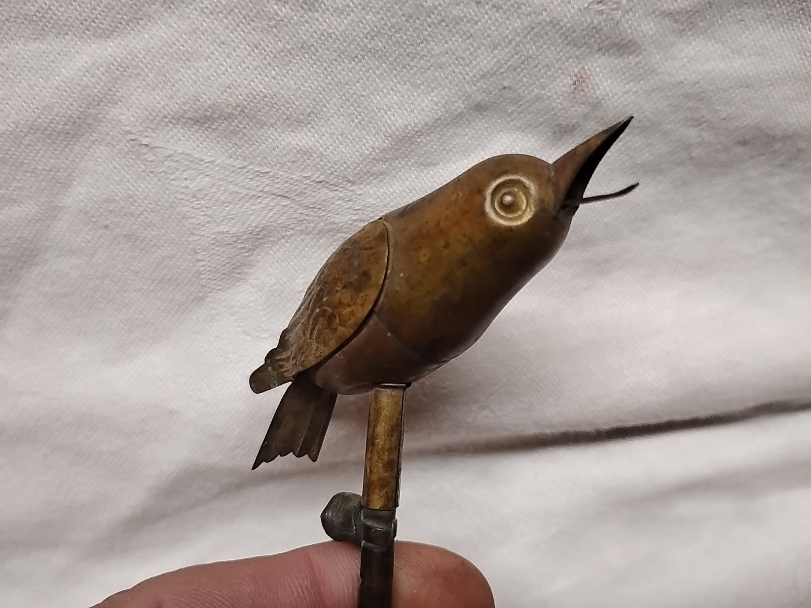 1920's Risdon Victory Canary Songster Working Bird Water Whistle