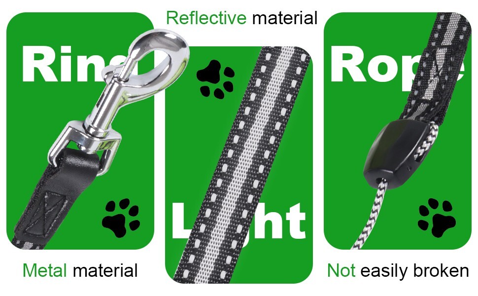 Retractable Dog Leash 30 FT, Heavy Duty Dog Leash for Dogs 77 lbs, 360° NoTangle