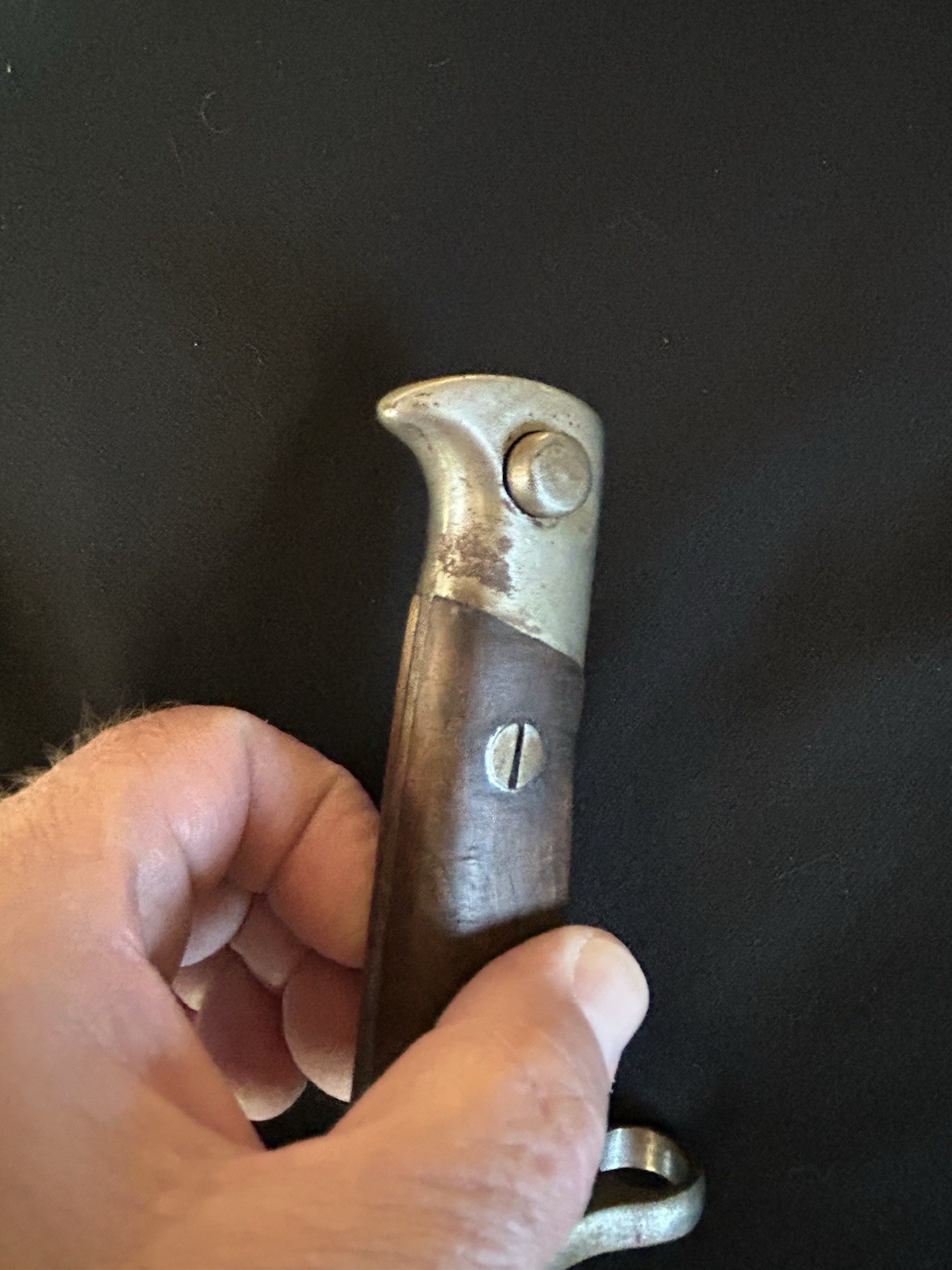 NICE! ORIGINAL Model 1893 Hump Back SPANISH P.R.8 BAYONET w/ SCABBARD