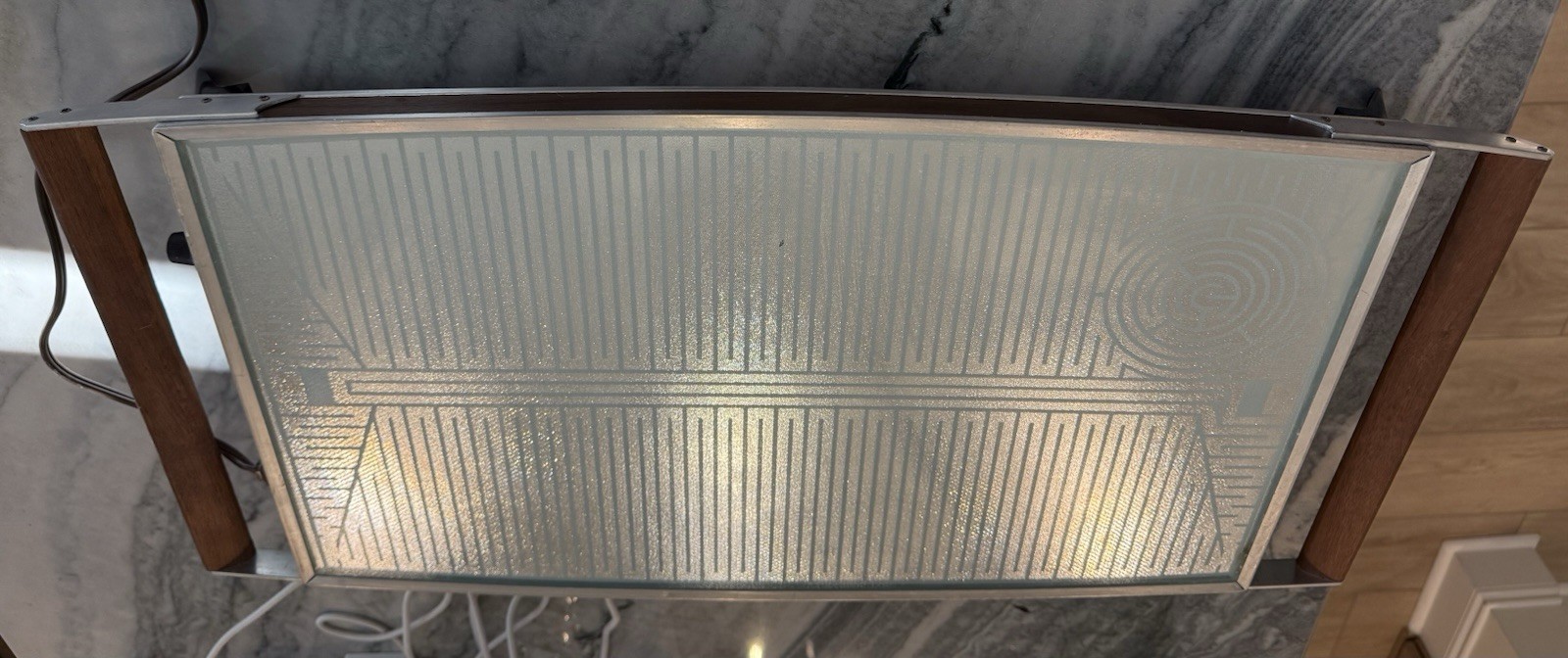 Salton Cosmopolitan Food Warmer Tray Mid Century Modern 1960s Vintage Tested
