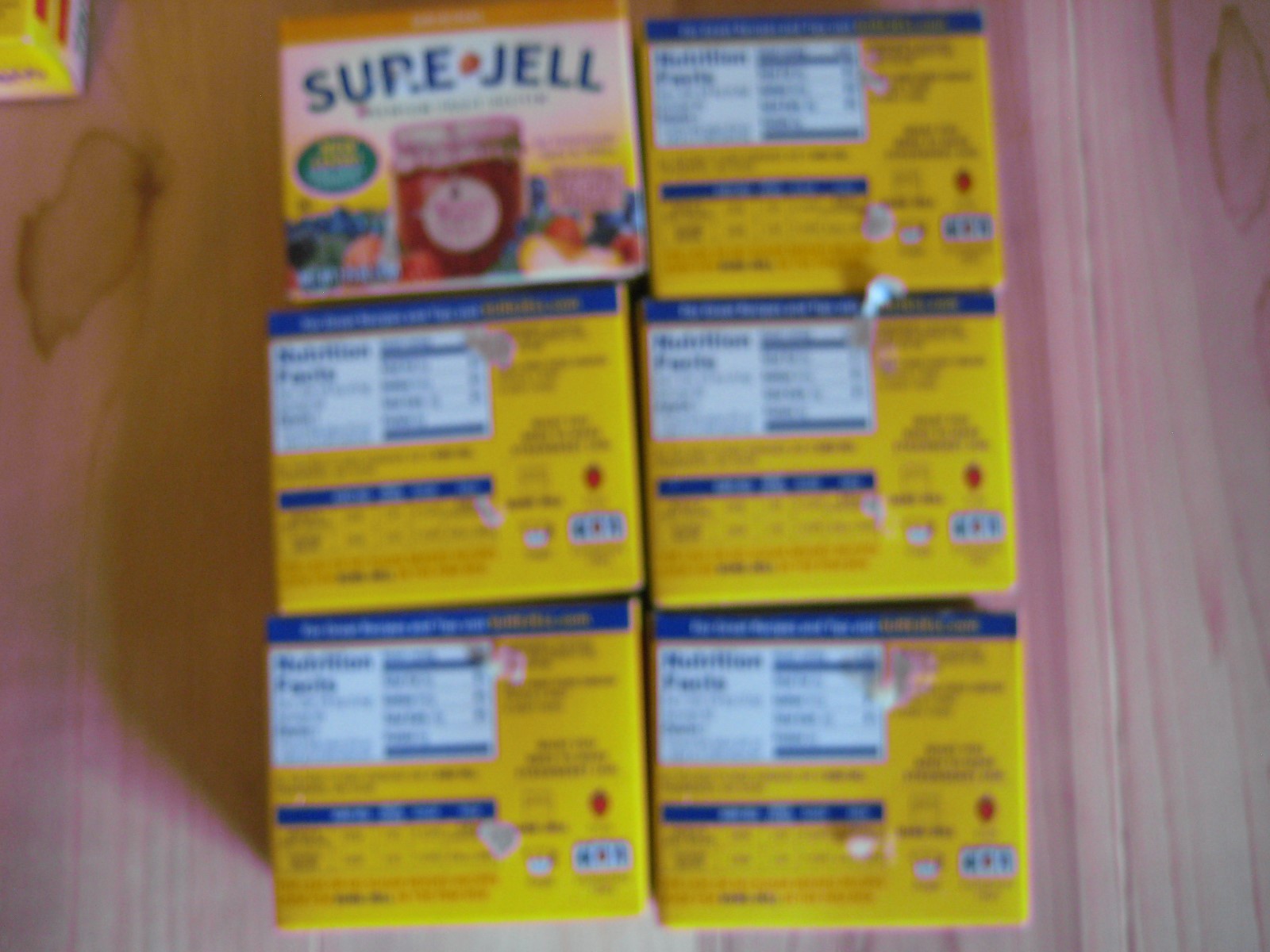 Sure Jell ORIGINAL Premium Fruit Pectin 1.75 oz Per Box Lot of 24 Exp 2028