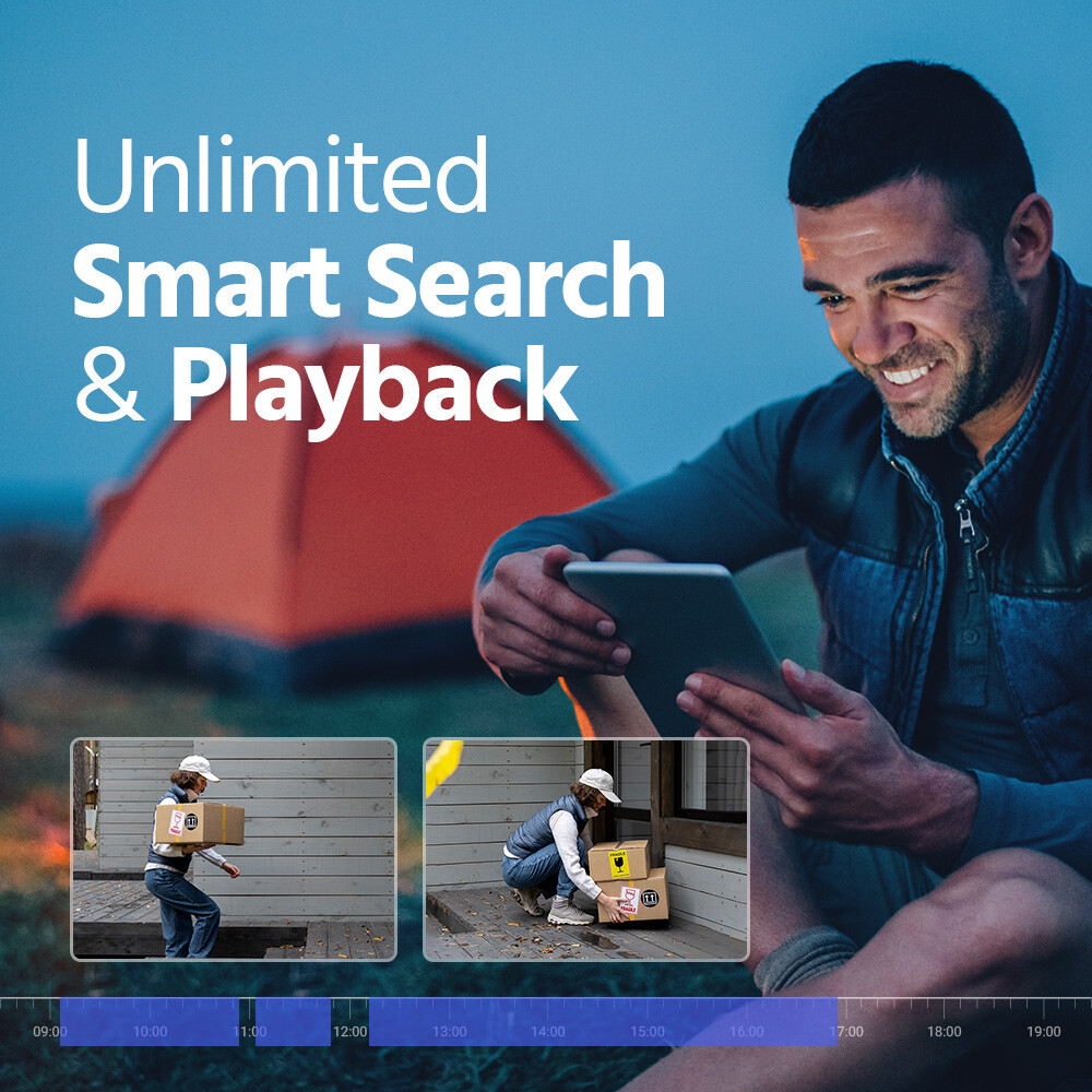 ANNKE 5MP Color POE IP Security Camera System Human Detection 8CH 8MP NVR Audio