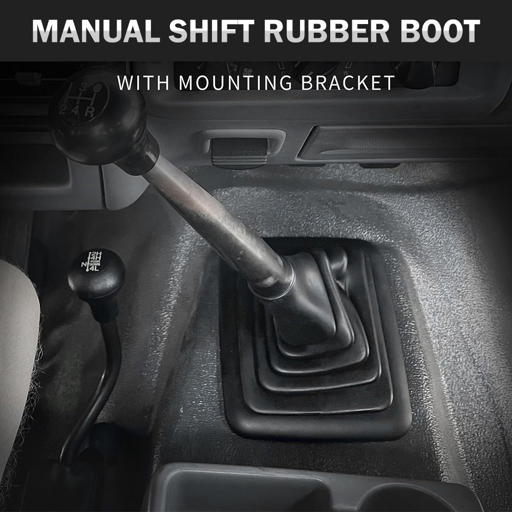 Fits 1989-1997 Ford F-250 F-350 New Outer Diesel Shifter Lever Shift Boot Cover