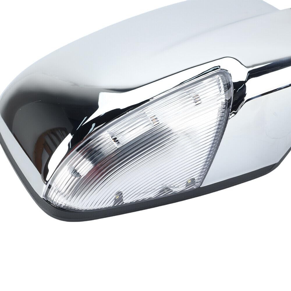 Right Chrome Rearview Door Side Mirror Assembly for Dodge Ram 1500 2500 3500