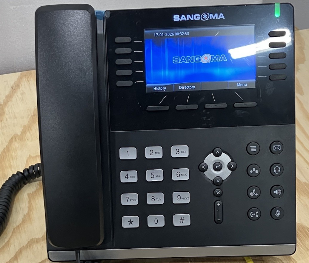 Sangoma s705 POE Gigabit IP Phone w/Caller ID & 5-Way Conference