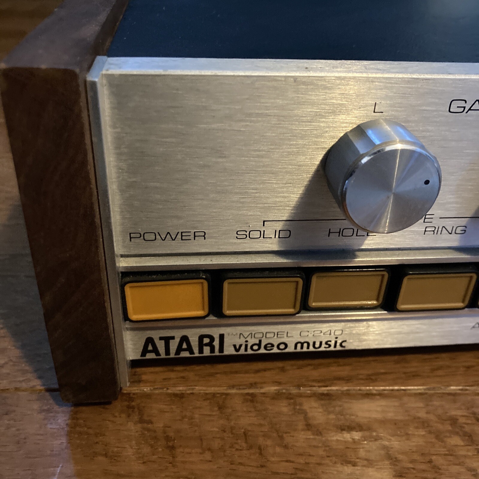 ATARI Video Music Model C-240 Electronic Music Visualizer Works