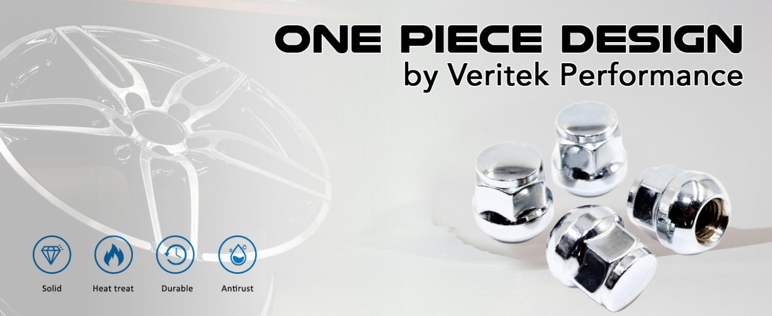 20 12x1.5 24.5mm 19mm Hex Factory Style Chrome Radius Lug Nuts for Honda Acura