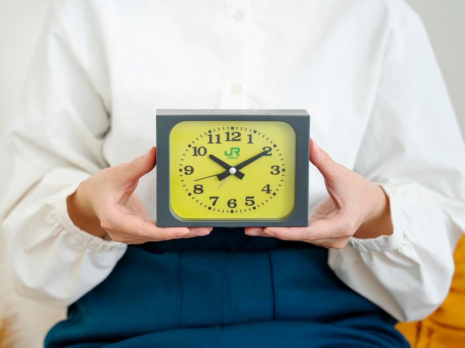 JR East Japan Railway Station Alarm Clock Green Midori 2026