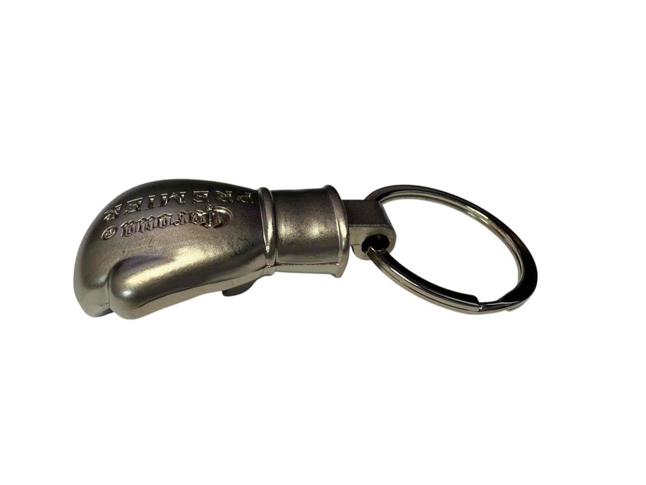 NEW Corona Premier Metal Boxing Glove Bottle Opener Key Chain Silver