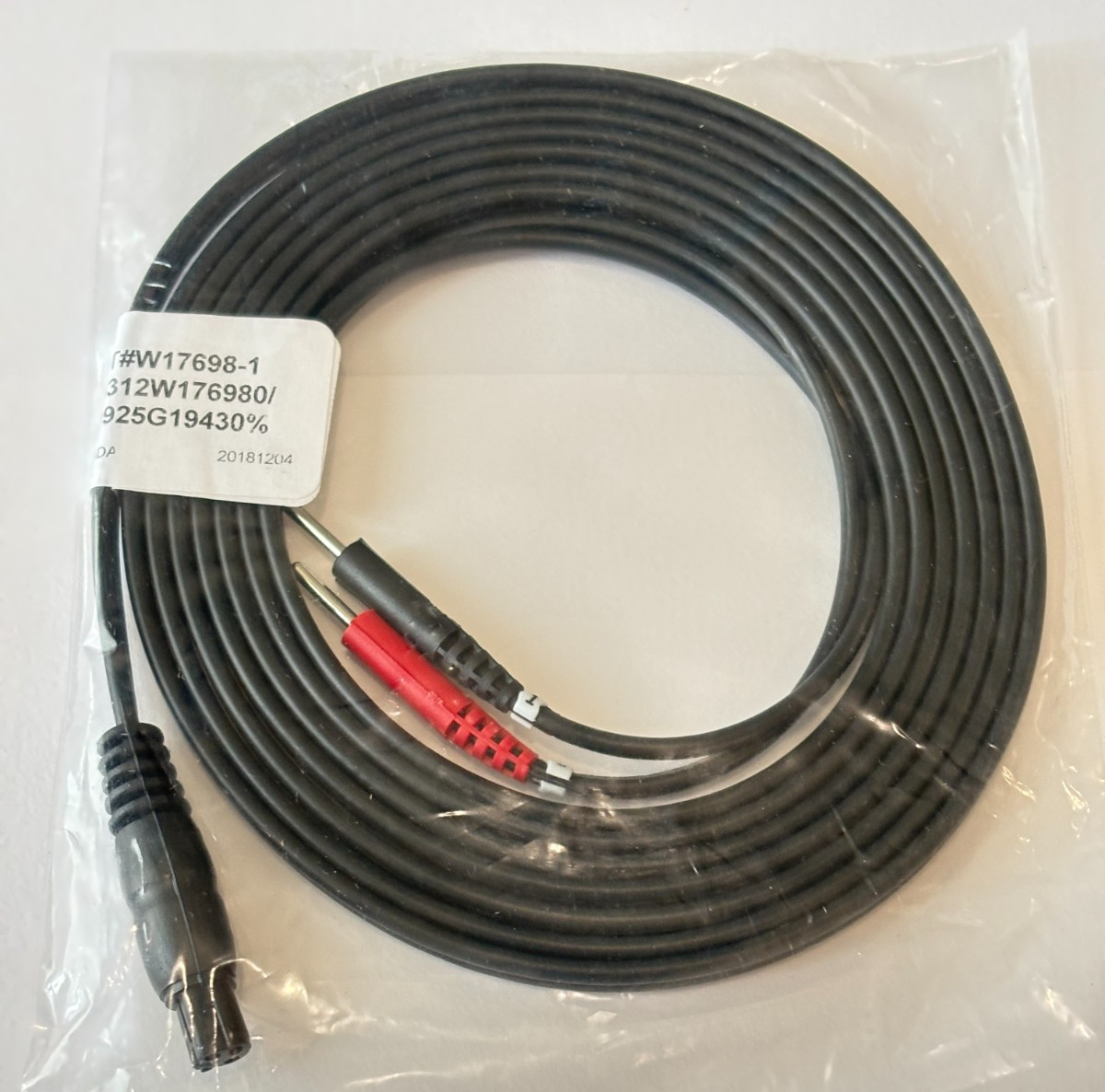 CMP W17698-1 Leadwire Quad 0.040 Socket To Dual 0.082" Pins Chattanooga Intelect