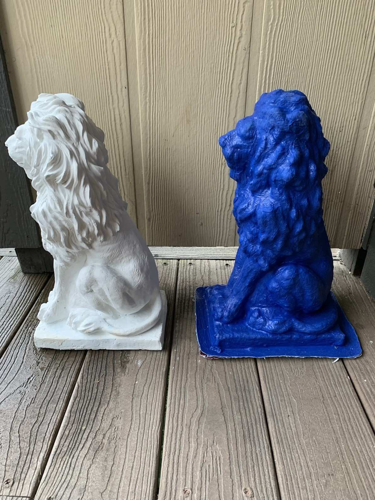 LATEX RUBBER MOLD Only YKM-L5014 Lion H. 16” Casing Sold Separately Made In USA