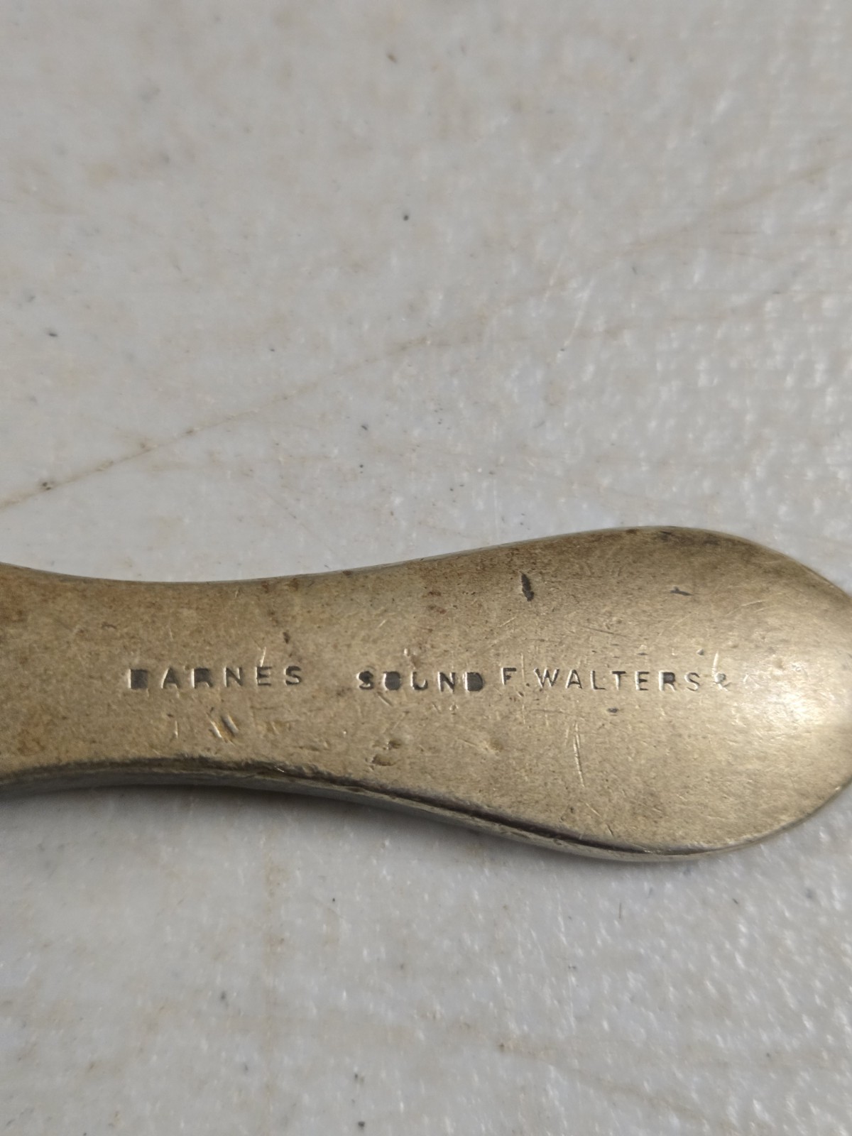 Old VIntage Antique Medical Tool Uterine Barnes Sound Calibrated F Walters & Co