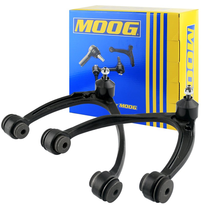 MOOG Front Upper Control Arms Ball Joints for Chevy Silverado GMC Sierra Tahoe