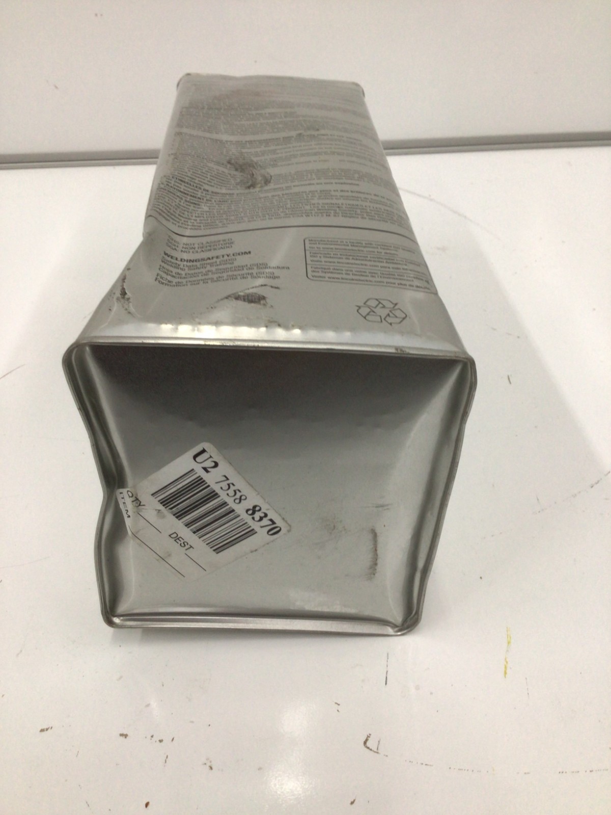 LINCOLN ELECTRIC ED010285 Stick Electrode,E6010,5/32",14 L,50 lb 786VX4