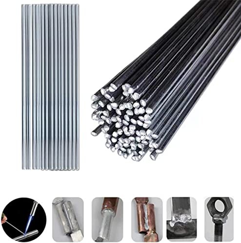 50 Pieces Flux Core Aluminum Rods Low Temperature Easy Melt Aluminum Welding