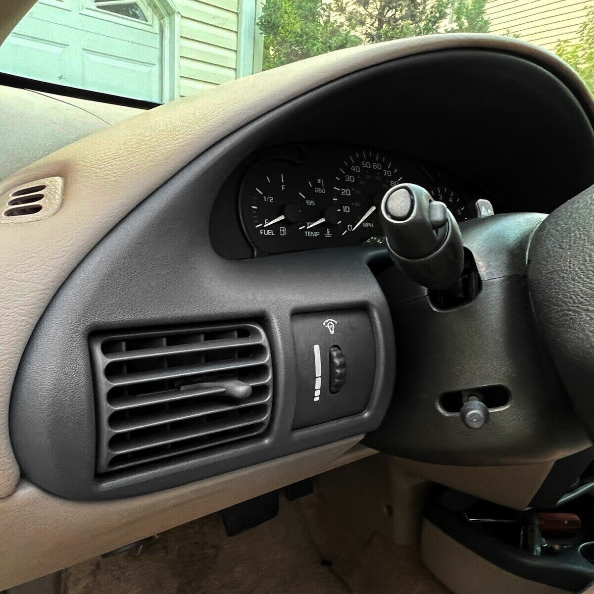 Fits Chevy Cavalier 2000-2005 Dash Panel Dashboard Cover Speedometer Bezel Trim