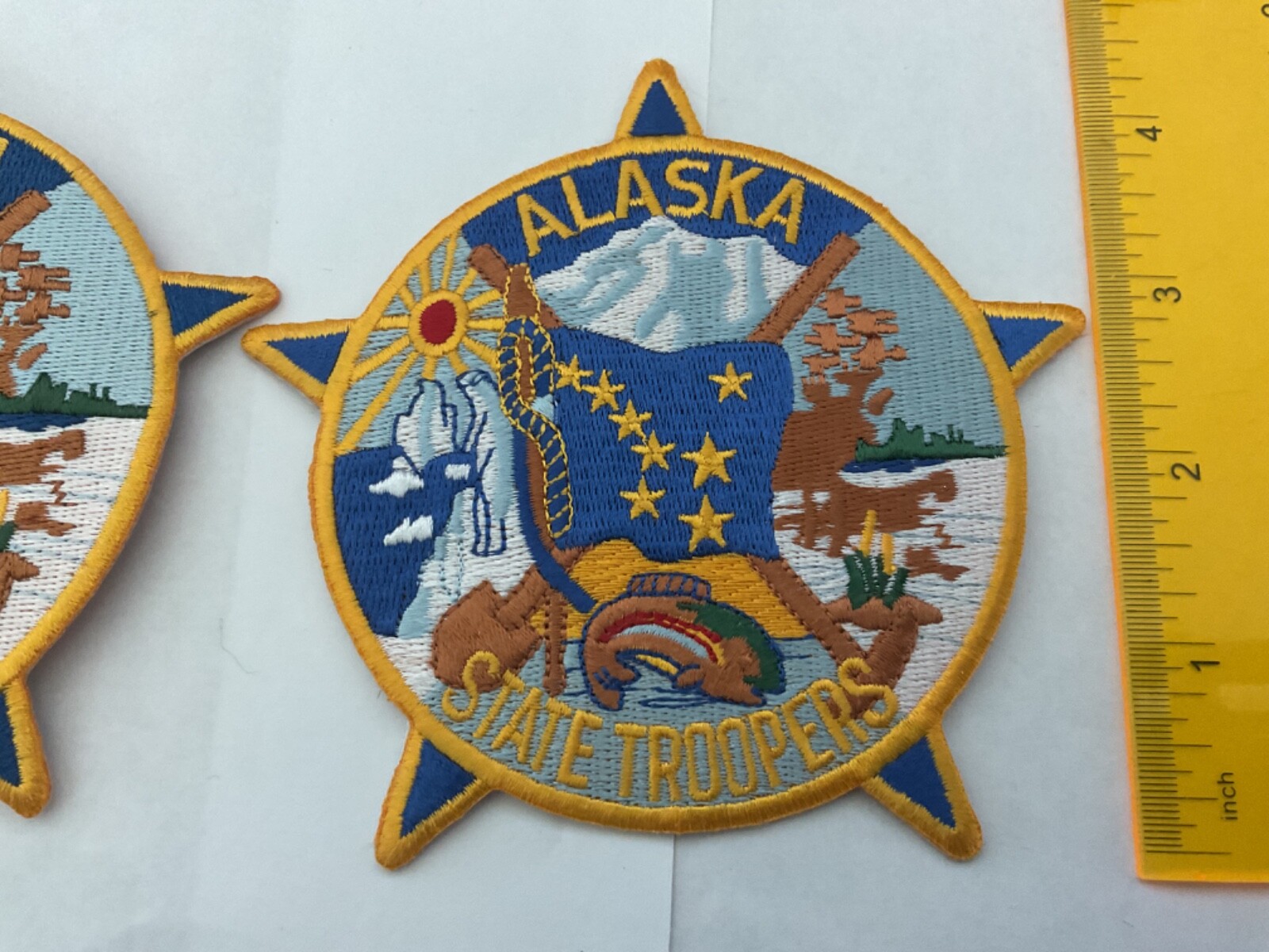 Alaska State Troopers collectable Patch Set 2 pieces