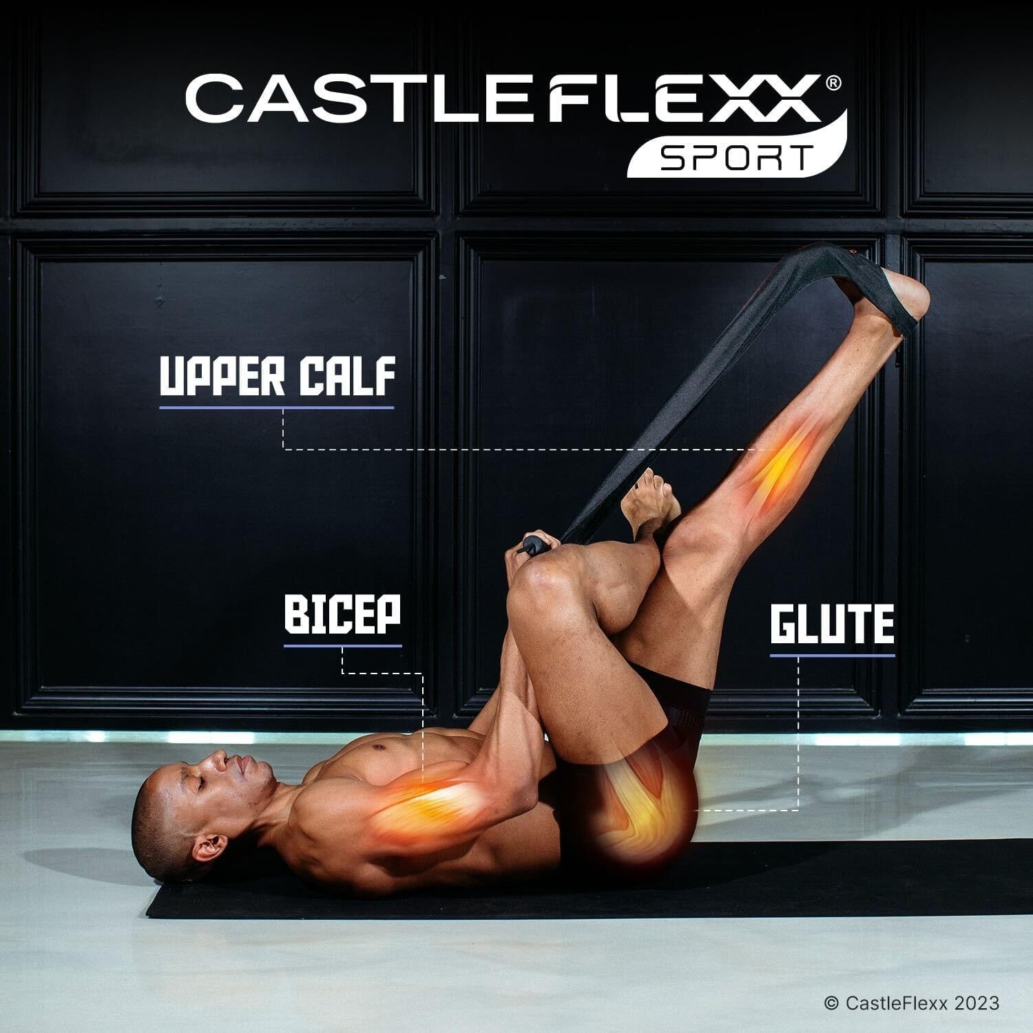 CastleFlexx Mobility and Full Body Strengthening Device | Non-Elastic Stretch...