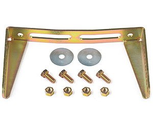 JEGS 702264K 16" Black Race Seat and Black Harness Kit