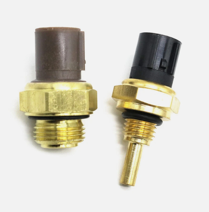 ✅Set of 2 Cooling Fan Switch Coolant Temp Sensor for Honda Accord CR-V CRV Civic