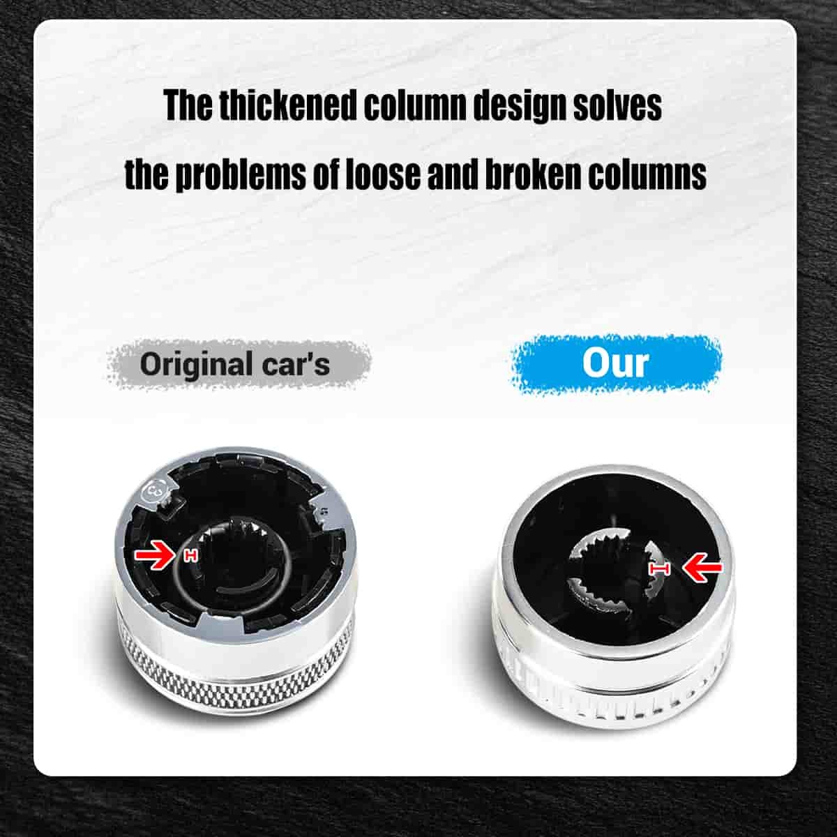 Radio Control Knob Tuner Button Carplay For Nissan Altima Rogue Sentra Versa 19+