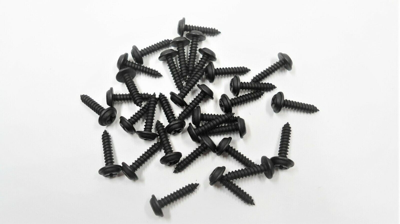 65 NEW BLACK INTERIOR/EXT SCREWS! FITS GM GMC/CHEVY PICKUP C1500 K10 S10 C10 ETC