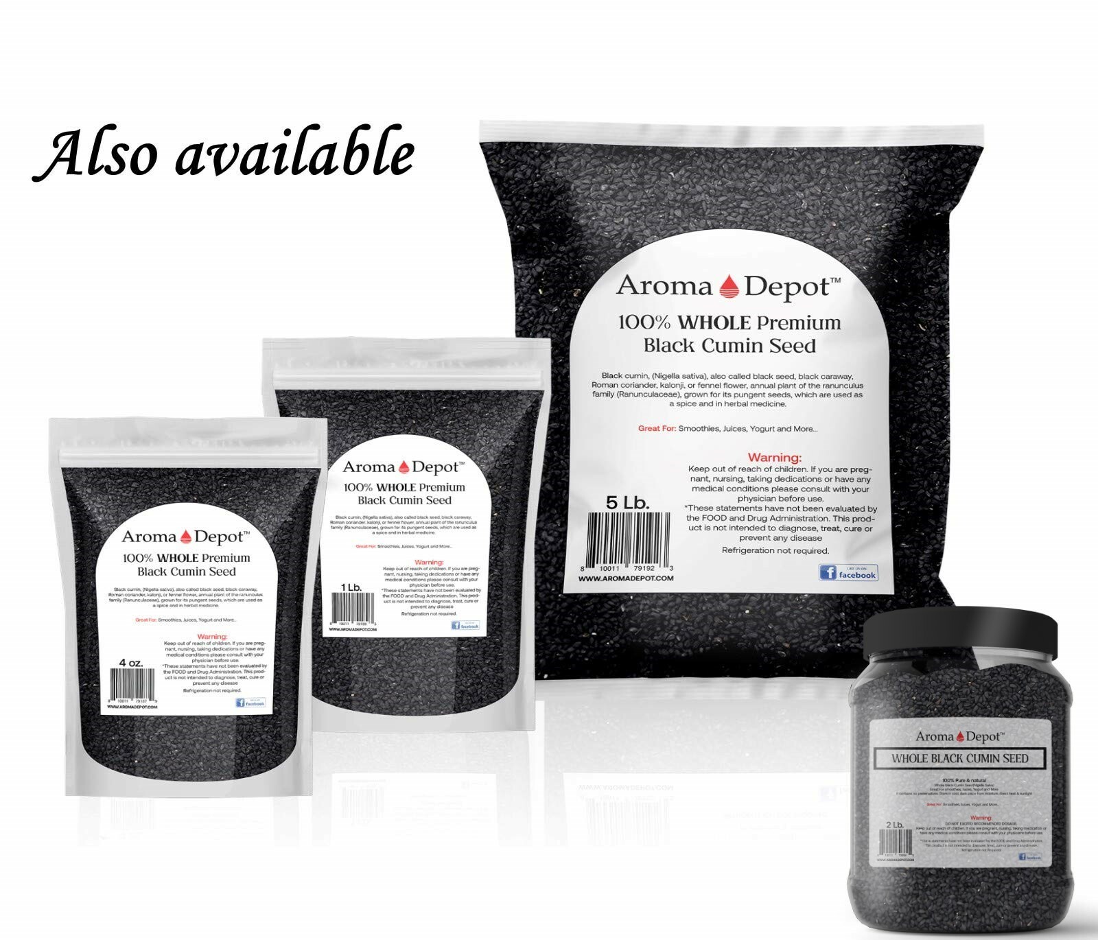 Black Cumin Seed NIGELLA SATIVA Black Seed Raw Semilla de Comino Negro