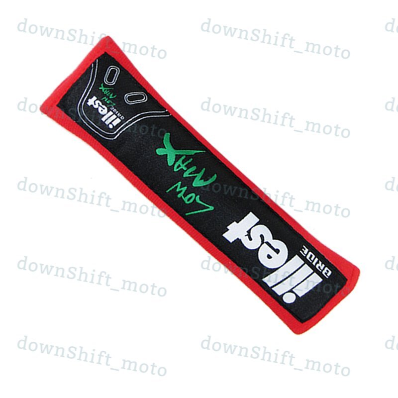 X2 Red JDM ILLEST BRIDE Seat Belt Cover Shoulder Pads Embroidery for Honda New
