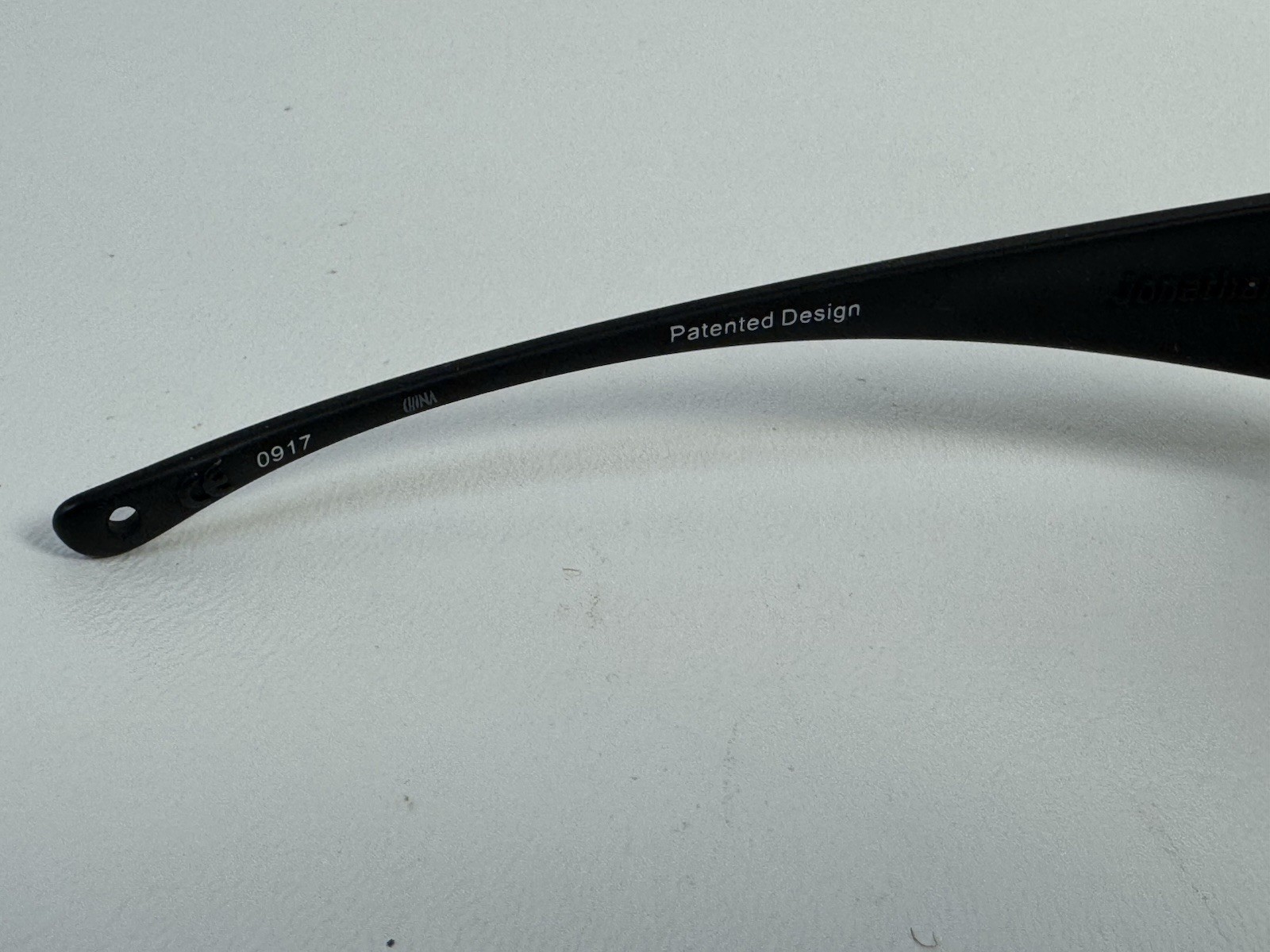 JONATHAN PAUL Polarized XL Sunglasses Fitovers Aviator Black Amber AV001A