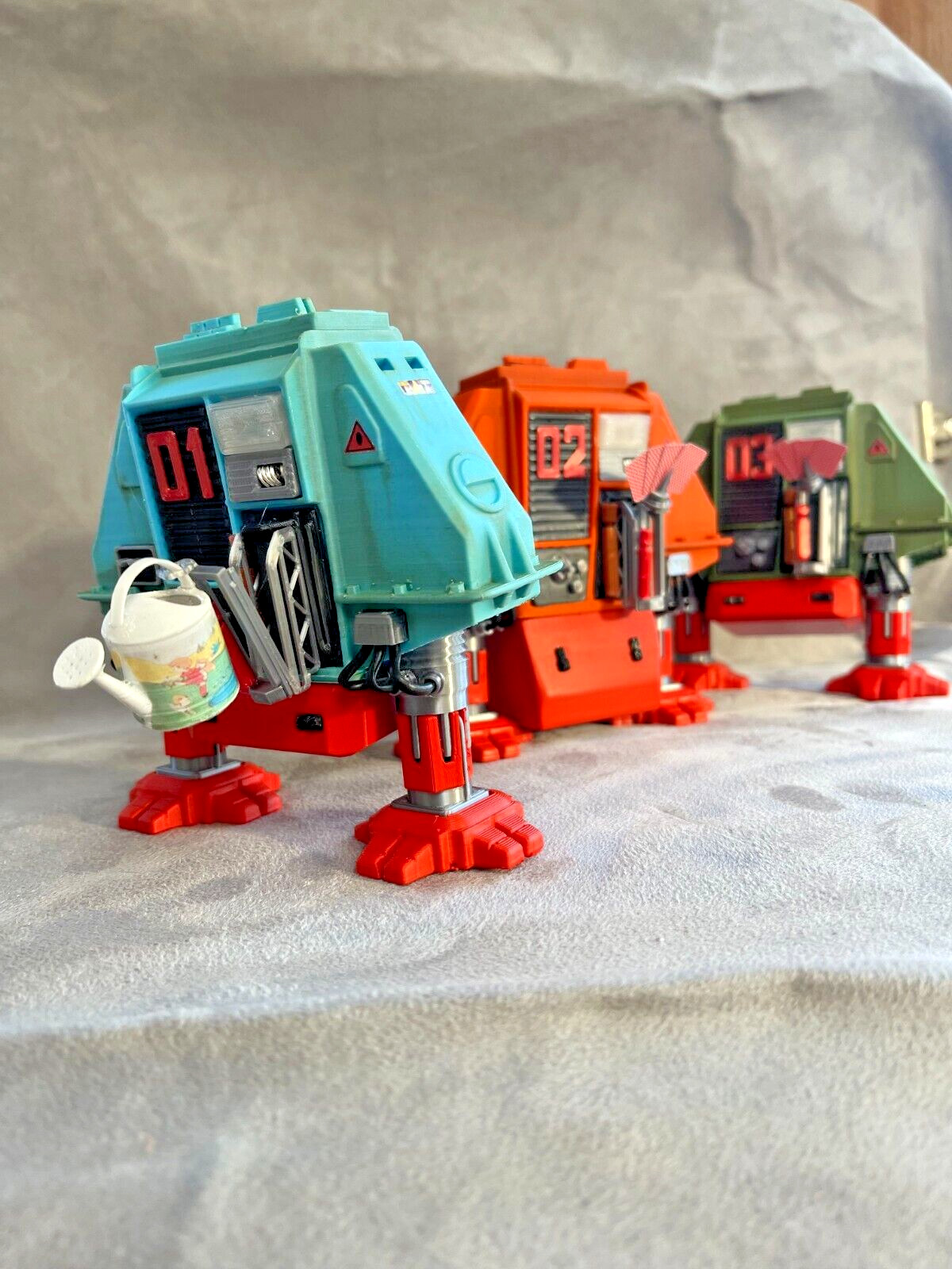Huey, Louie and Dewey Model Robots From Sci-Fi Film Silent Running