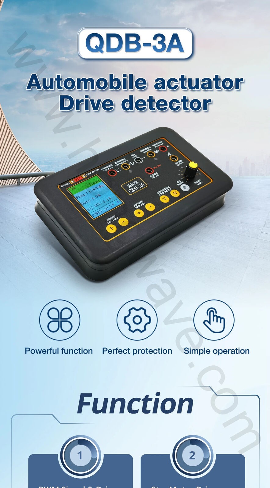 Auto Ignition Coil Tester Auto Stepper Motor Injector Detector Driver Generator